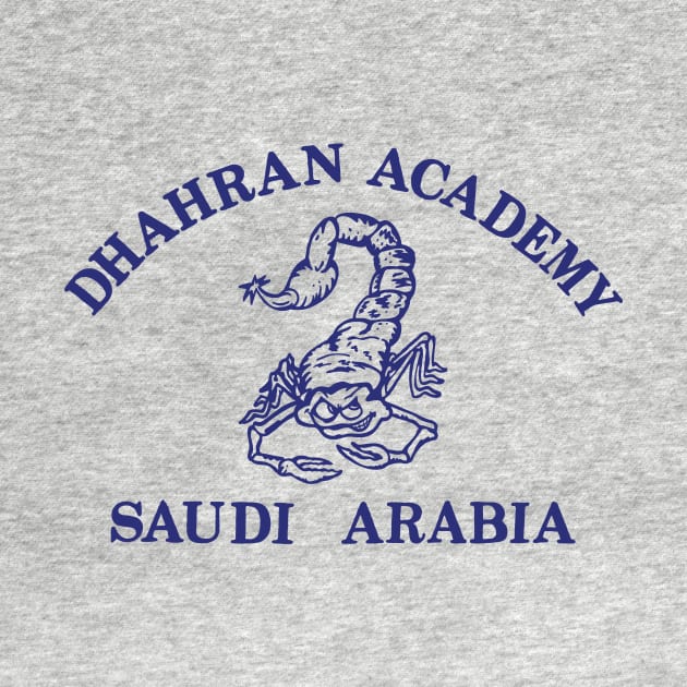 Dhahran Academy mascot 1995 by foozledesign